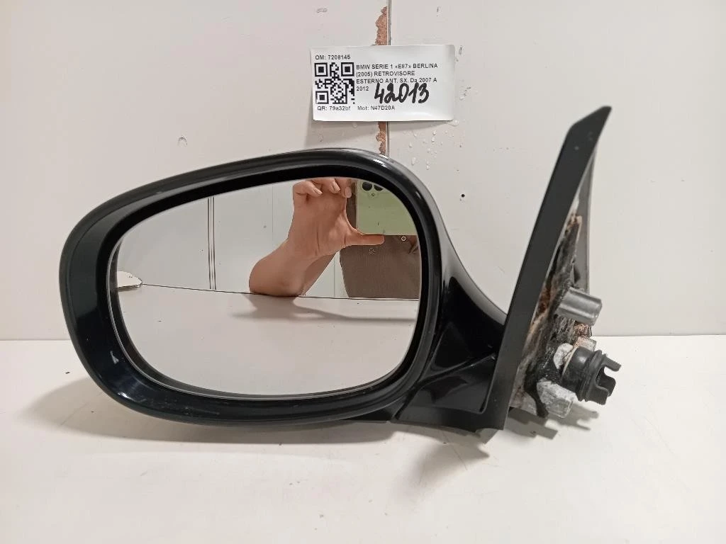 Retrovisore Esterno ANT SX 7208145 5 PIN Bmw Serie 1 E87 Berlina 2005