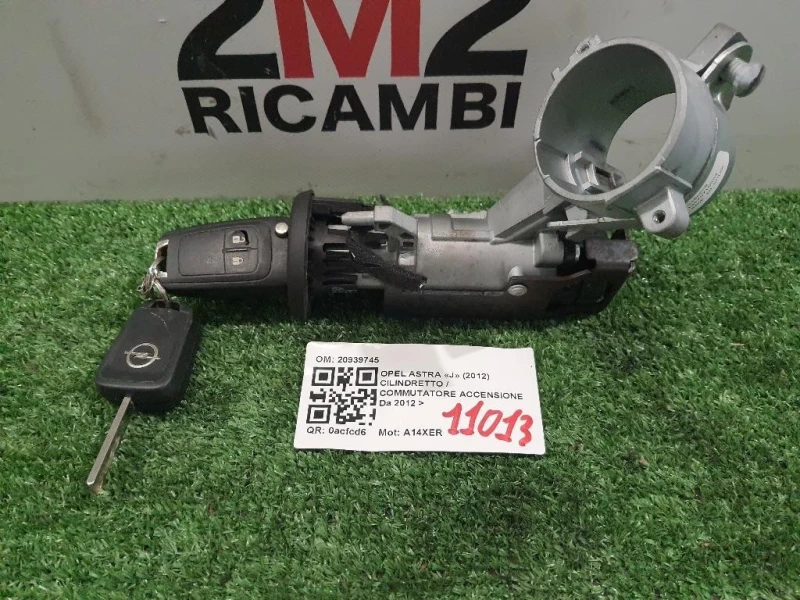 Cilindretto Commutatore Accensione 20939745 Opel Astra J 2012