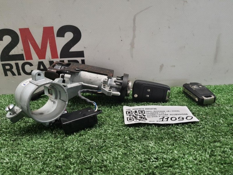 Cilindretto Commutatore Accensione 20964876 20939745 Opel Insignia A 2009