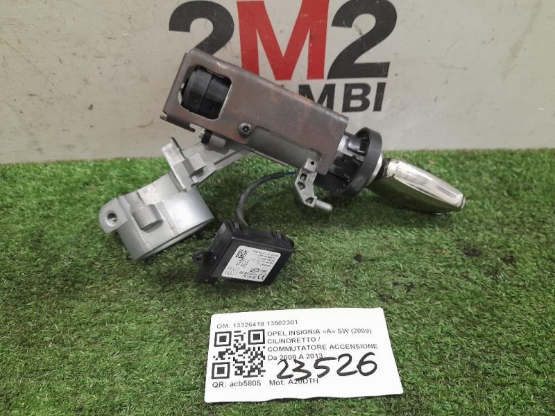 Cilindretto Commutatore Accensione 13326419 13502301 Opel Insignia A SW 2009