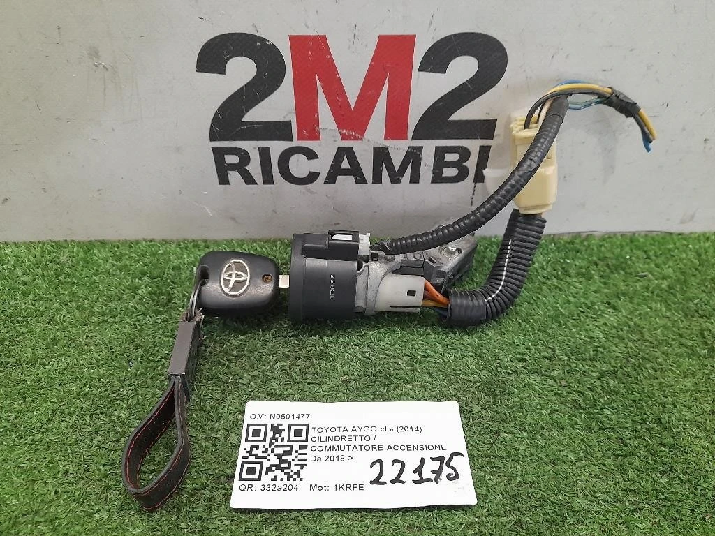Cilindretto Commutatore Accensione N0501477 Toyota AYGO I 2005