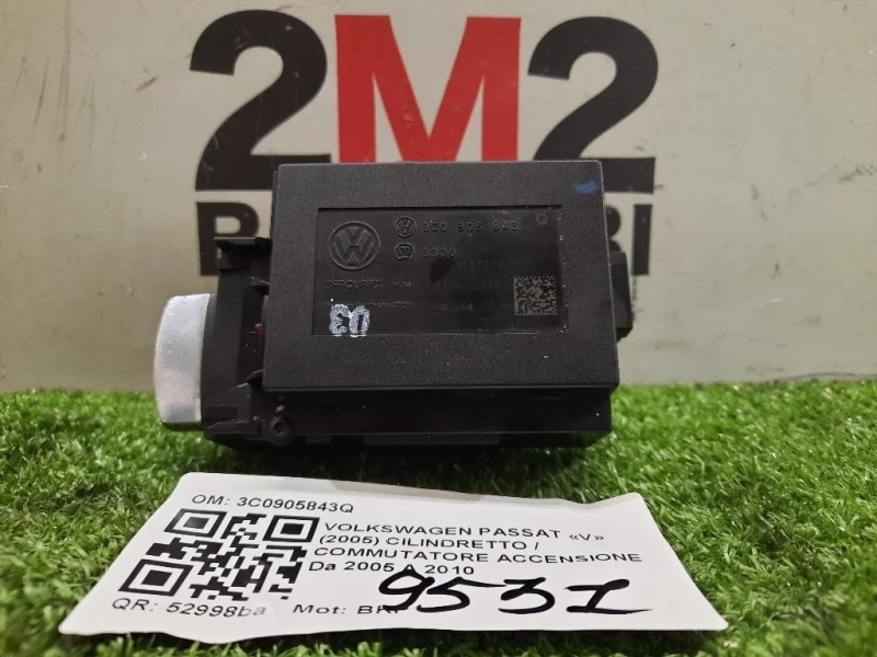 Cilindretto Commutatore Accensione 3C0905843Q Volkswagen Passat V 2005
