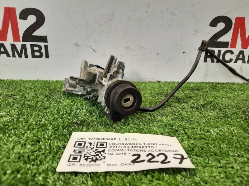 Cilindretto Commutatore Accensione 107905855AF Volkswagen T-roc 2017