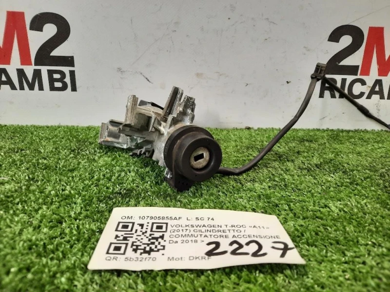 Cilindretto Commutatore Accensione 107905855AF Volkswagen T-roc 2017