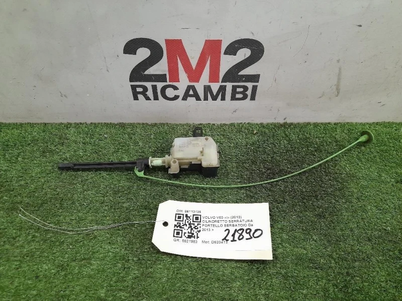 Cilindretto Serratura Portello Serbatoio 86113136 Volvo V60 I 2013