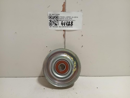 Cinghia Ausiliaria Servosterzo 9807720080 RULLO DEVIAZIONE CINGHIA Citroen Jumper III 2014