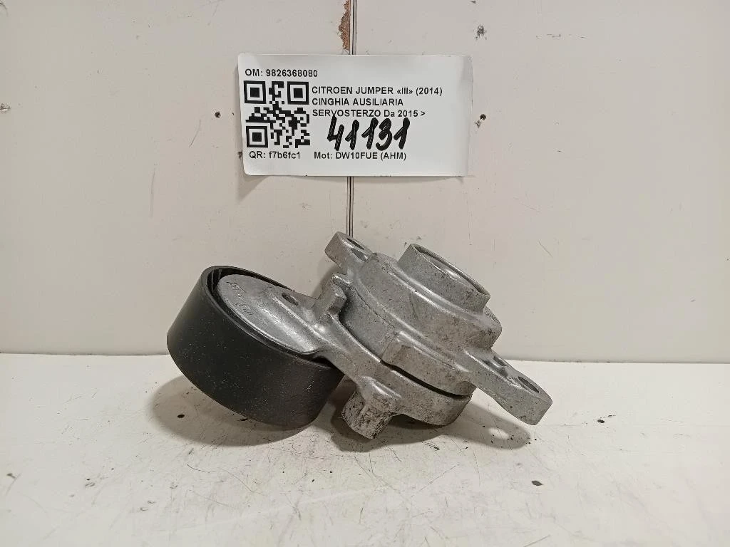 Cinghia Ausiliaria Servosterzo 9826368080 Citroen Jumper III 2014