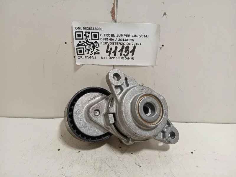 Cinghia Ausiliaria Servosterzo 9826368080 Citroen Jumper III 2014