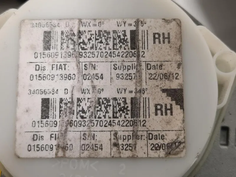 Cintura DI Sicurezza Sedile ANT DX 34056584 D Alfa Romeo Giulietta 2010