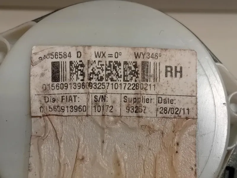 Cintura DI Sicurezza Sedile ANT DX 34056584 Alfa Romeo Giulietta 2010