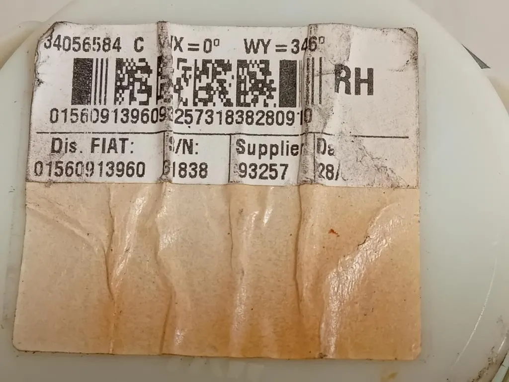 Cintura DI Sicurezza Sedile ANT DX 34056586E Alfa Romeo Giulietta 2010