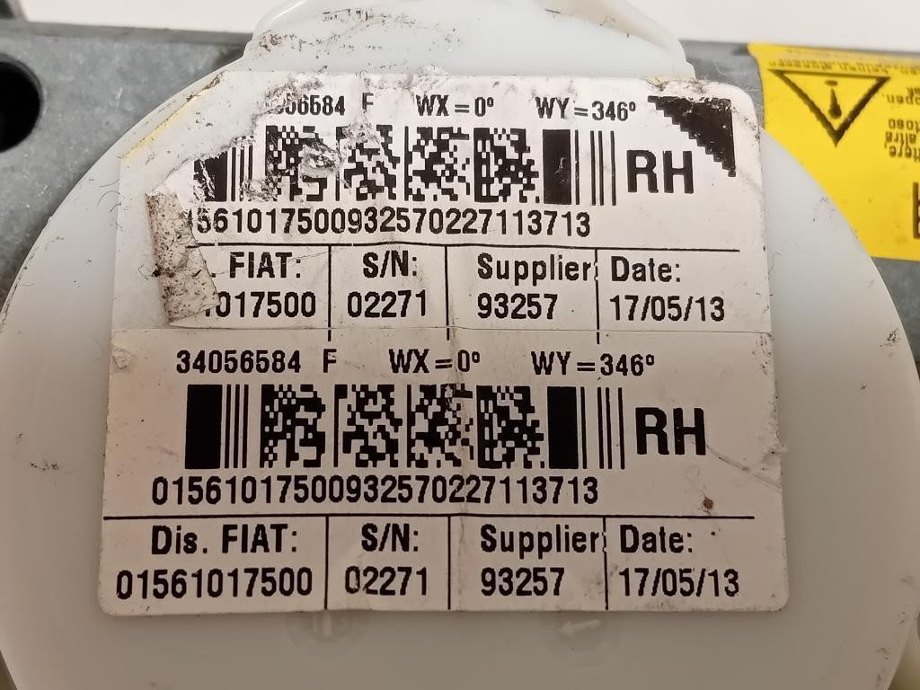 Cintura DI Sicurezza Sedile ANT DX 3405658434093390 Alfa Romeo Giulietta 2010