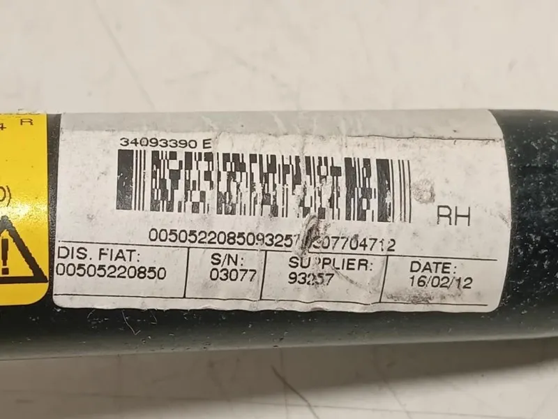 Cintura DI Sicurezza Sedile ANT DX 3405658434093390 Alfa Romeo Giulietta 2013