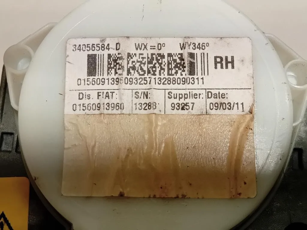 Cintura DI Sicurezza Sedile ANT DX 34056584 Alfa Romeo Giulietta 2013