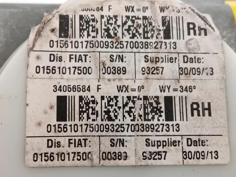 Cintura DI Sicurezza Sedile ANT DX 34056584 Alfa Romeo Giulietta 2013