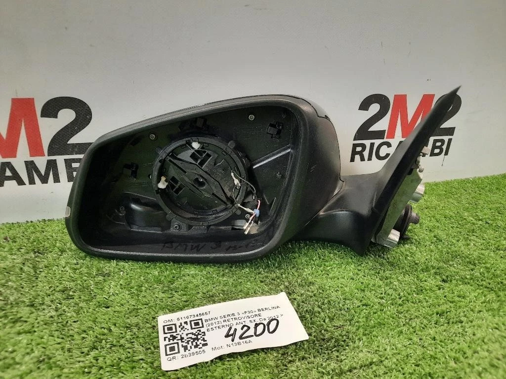 Retrovisore Esterno ANT SX 51167345657 Bmw Serie 3 F30 Berlina 2012