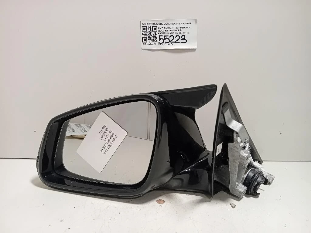 Retrovisore Esterno ANT SX RETROVISORE ESTERNO ANT SX 6 PIN Bmw Serie 3 F30 Berlina 2012