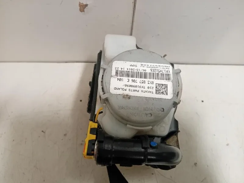 Cintura DI Sicurezza Sedile ANT DX 8X3 857 706 E Audi A1 8XA Sportback 2012