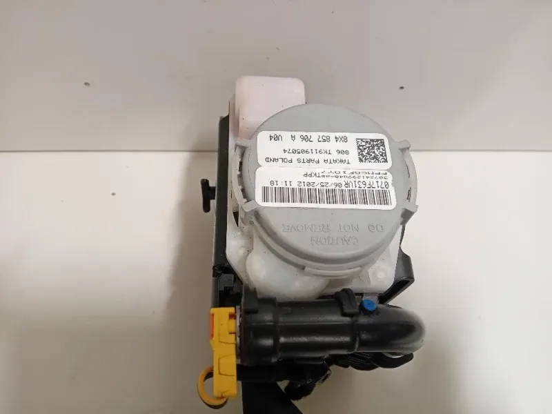 Cintura DI Sicurezza Sedile ANT DX 8X4 857 706 Audi A1 8XA Sportback 2012