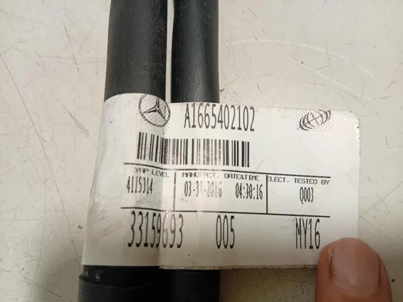 Cablaggio A1665402102 Mercedes Classe GLE W166 2015