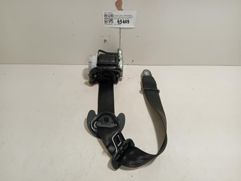 Cintura DI Sicurezza Sedile ANT DX 3066322 Audi A3 8VA Sportback 2012