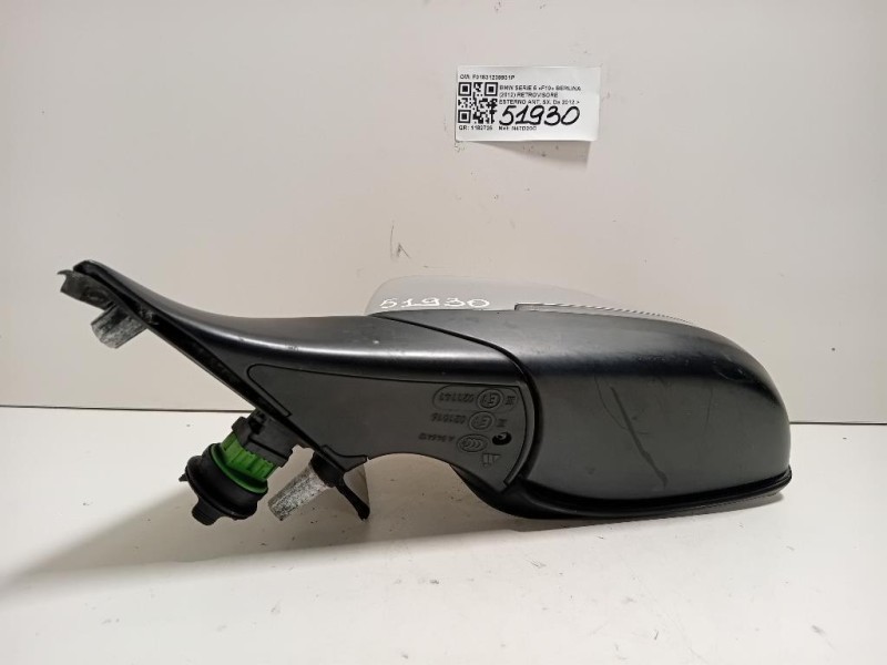 Retrovisore Esterno ANT SX 7 PIN F01531239931P Bmw Serie 5 F10 Berlina 2012