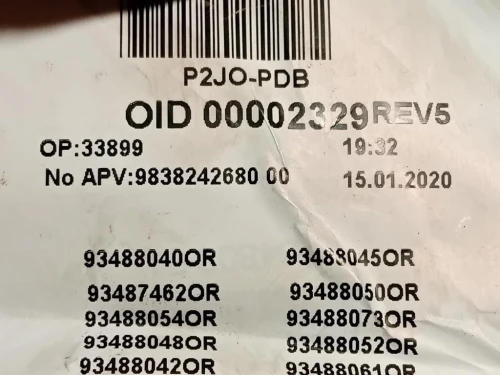 Cablaggio 9838242680 Opel Corsa F 2019