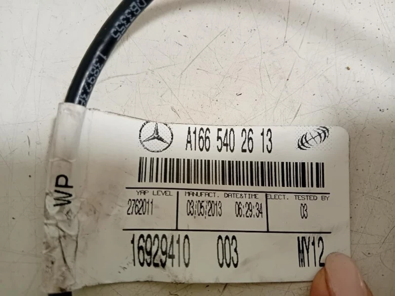 Cablaggio A1665402613 Mercedes Classe ML W166 2012