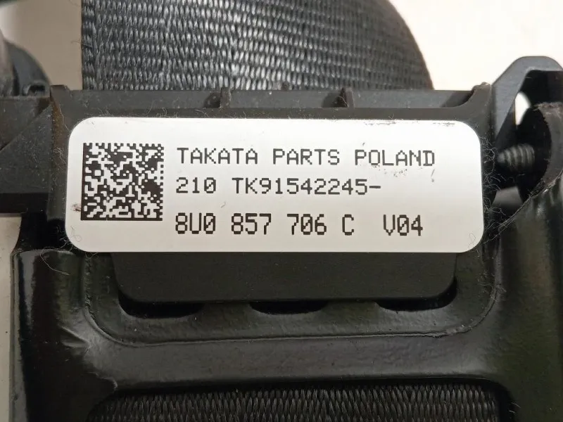 Cintura DI Sicurezza Sedile ANT DX 8U0 857 706 C Audi Q3 8UB 2012