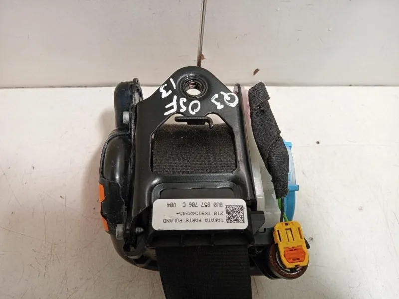 Cintura DI Sicurezza Sedile ANT DX 8U0 857 706 C Audi Q3 8UB 2012