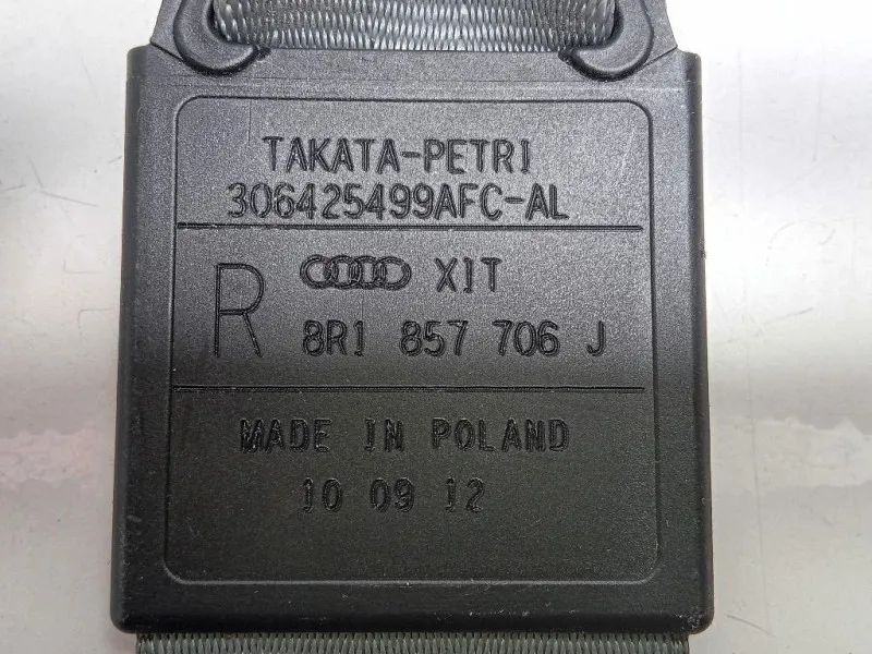 Cintura DI Sicurezza Sedile ANT DX 8R1 857 706 J Audi Q5 8RB 2012