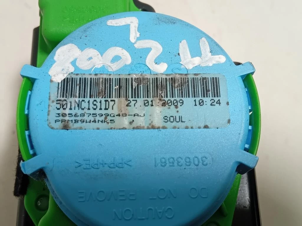 Cintura DI Sicurezza Sedile ANT DX 305687500G48 Audi TT 8J3 2010