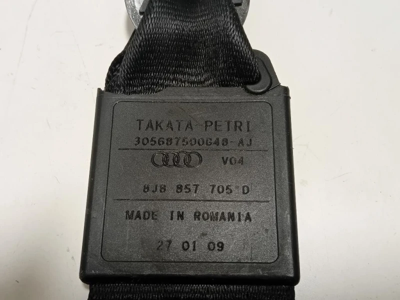 Cintura DI Sicurezza Sedile ANT DX 305687500G48 Audi TT 8J3 2010