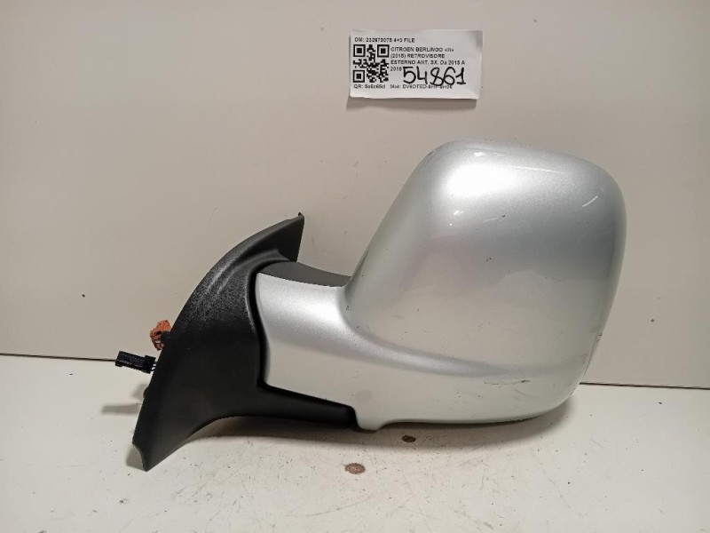 Retrovisore Esterno ANT SX 232673075 4+3 FILE Citroen Berlingo III 2015