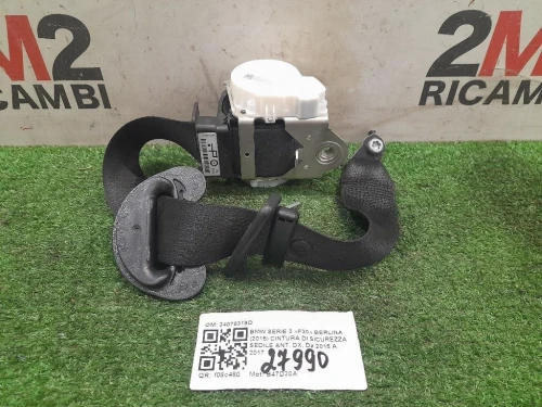 Cintura DI Sicurezza Sedile ANT DX 34078319D Bmw Serie 3 F30 Berlina 2015