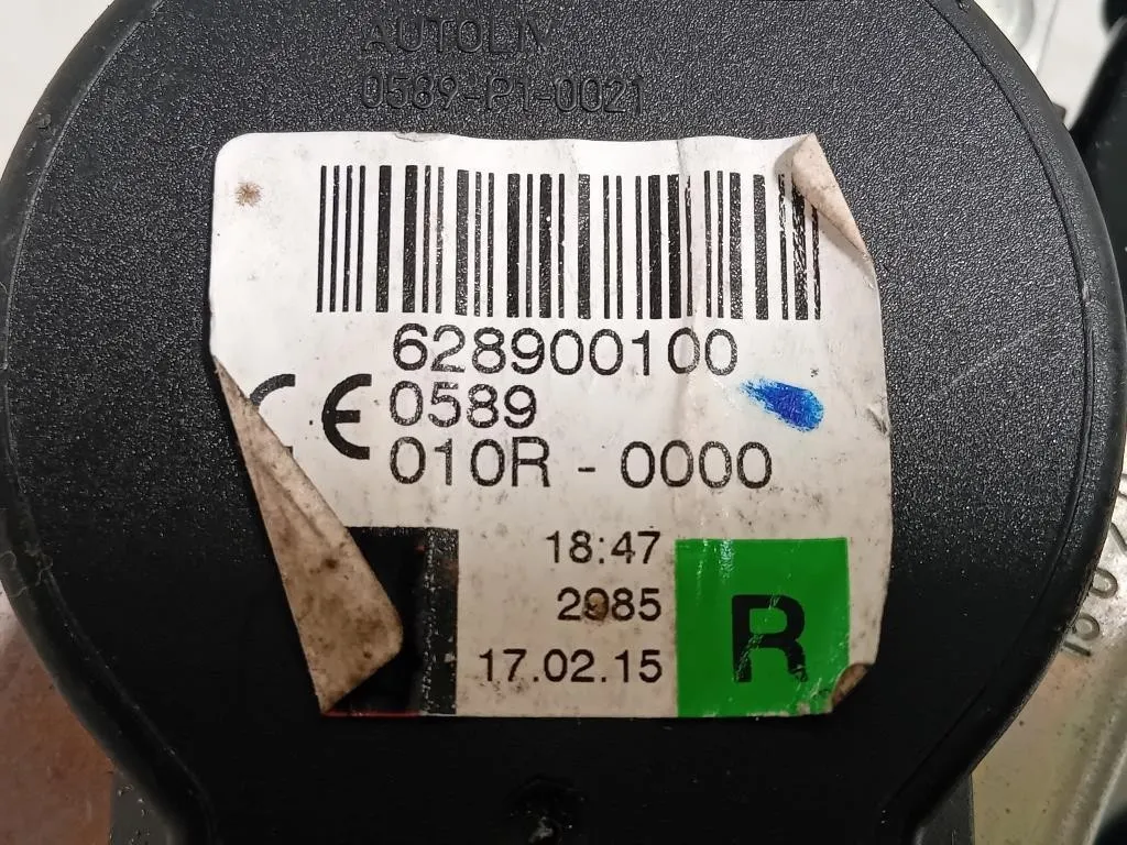 Cintura DI Sicurezza Sedile ANT DX 628900100 Bmw X1 E84 2010