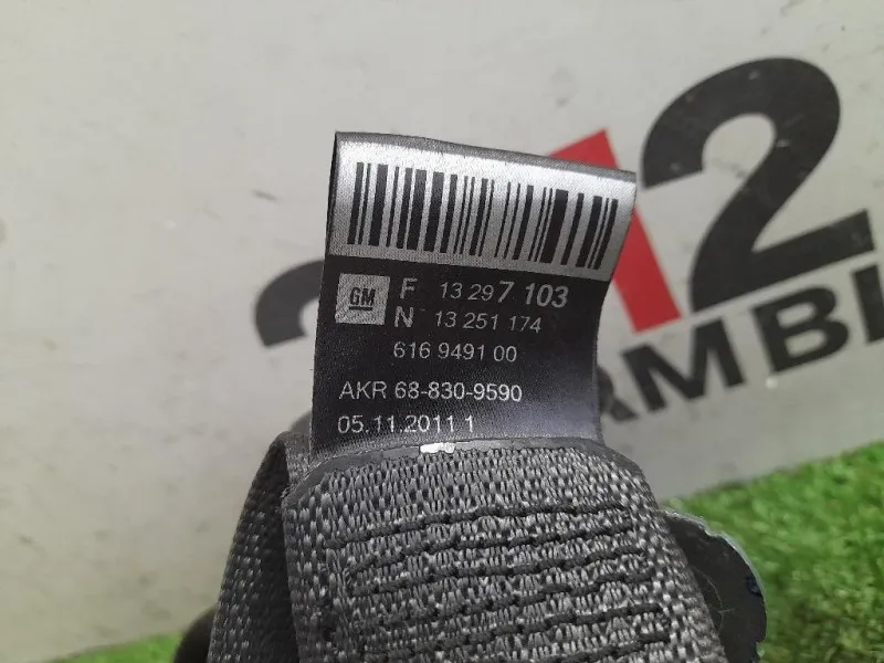 Cintura DI Sicurezza Sedile ANT DX 13297103 Chevrolet Orlando 2011