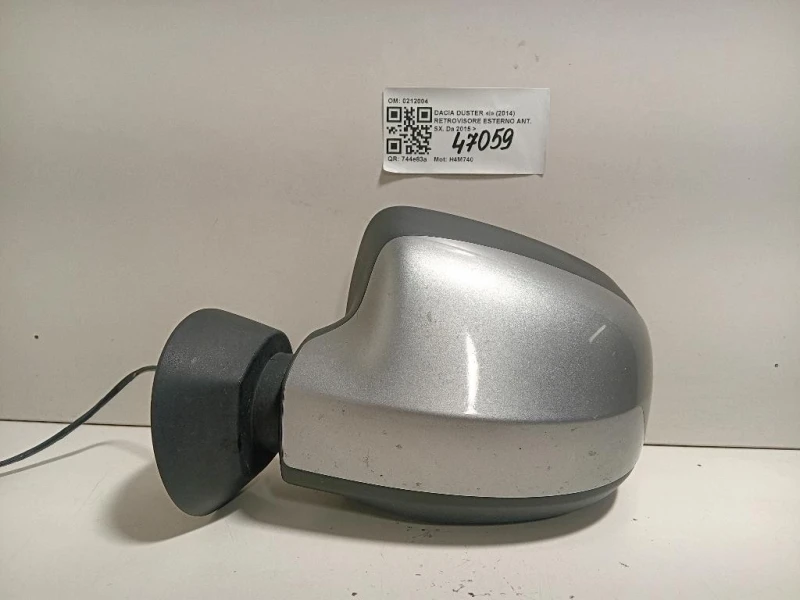 Retrovisore Esterno ANT SX 5 FILI SPECCHIO SPECCHIETTO VETRO Dacia Duster I 2014