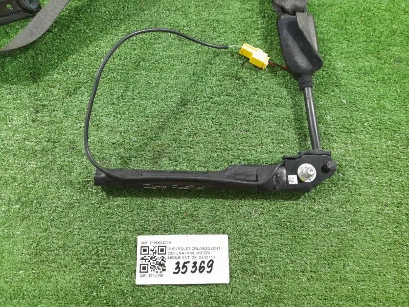 Cintura DI Sicurezza Sedile ANT DX 619668400A Chevrolet Orlando 2011