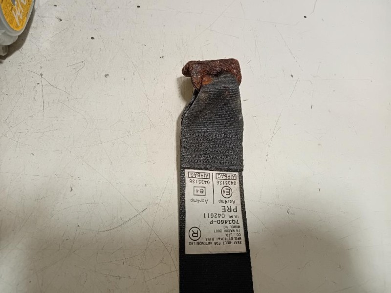 Cintura DI Sicurezza Sedile ANT DX G087917 Daihatsu Terios II 2006