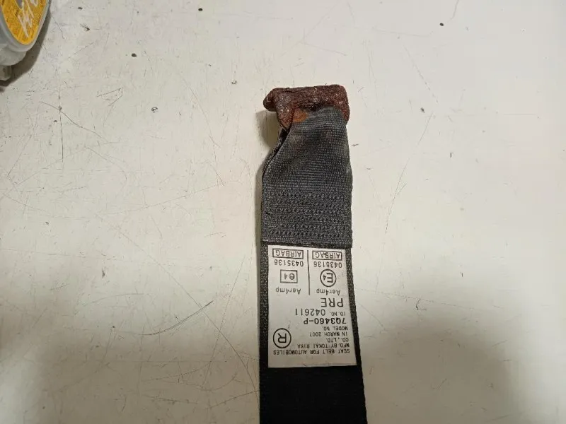 Cintura DI Sicurezza Sedile ANT DX G087917 Daihatsu Terios II 2006