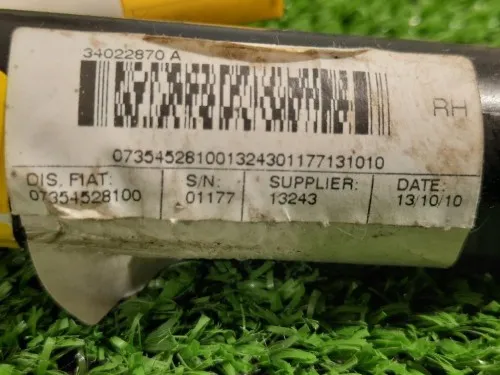 Cintura DI Sicurezza Sedile ANT DX 34101166 A Fiat 500 C 2008