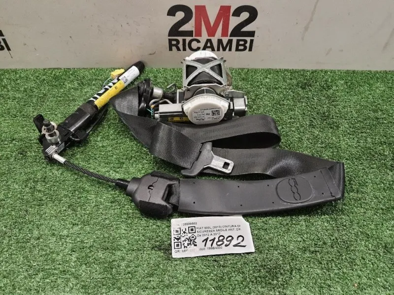 Cintura DI Sicurezza Sedile ANT DX 735599502 Fiat 500L 2013
