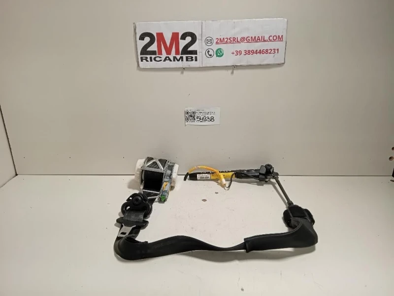 Cintura DI Sicurezza Sedile ANT DX 34133032D34130794B Fiat 500L 2013