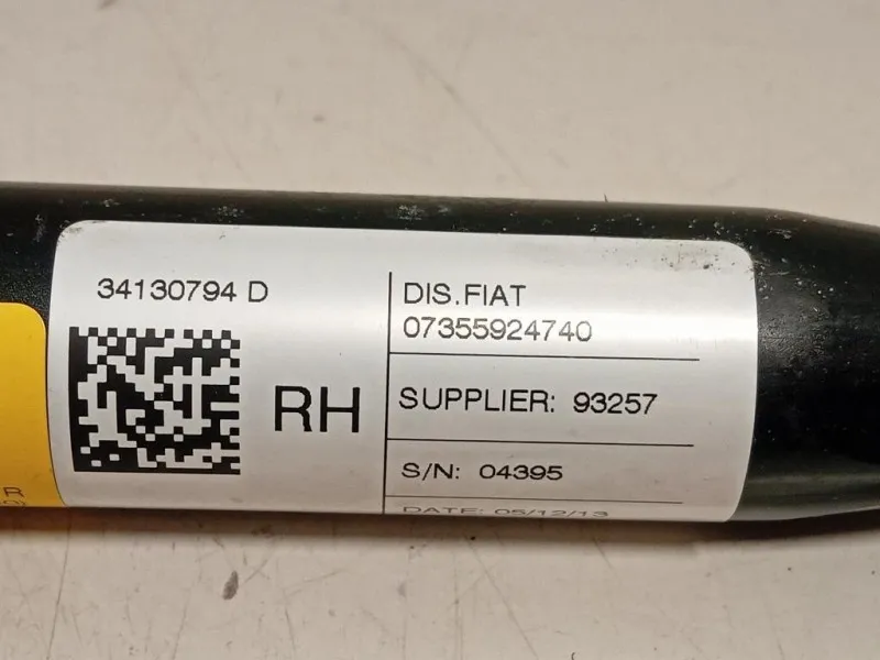 Cintura DI Sicurezza Sedile ANT DX 07355924740 07355572980 Fiat 500L 2013