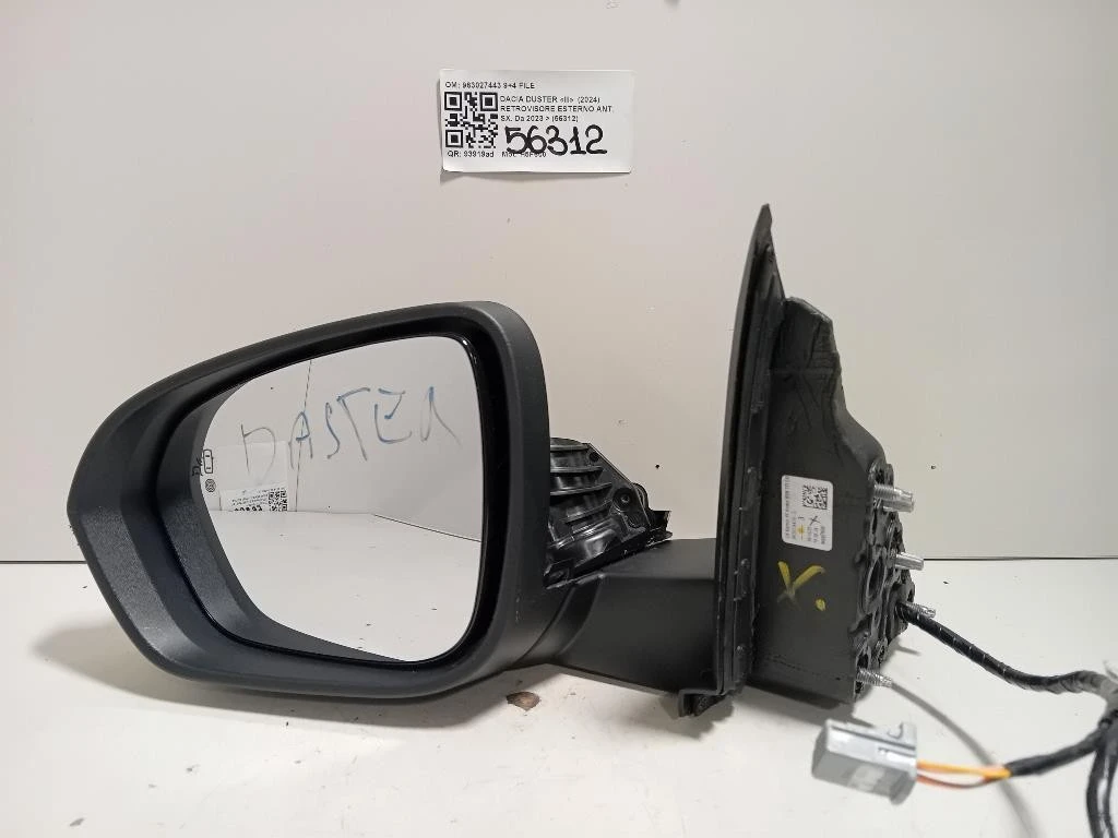 Retrovisore Esterno ANT SX 963027443 9+4 FILE Dacia Duster III 2024