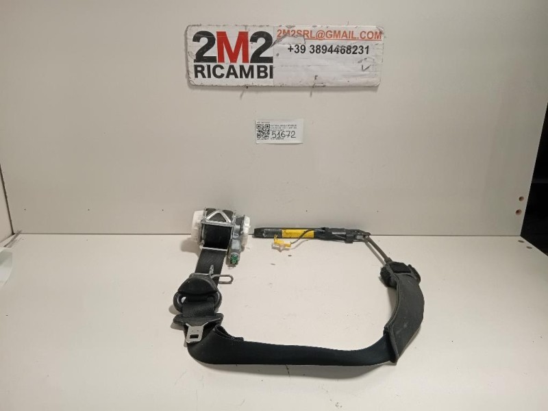 Cintura DI Sicurezza Sedile ANT DX 34133032 Fiat 500L 2013