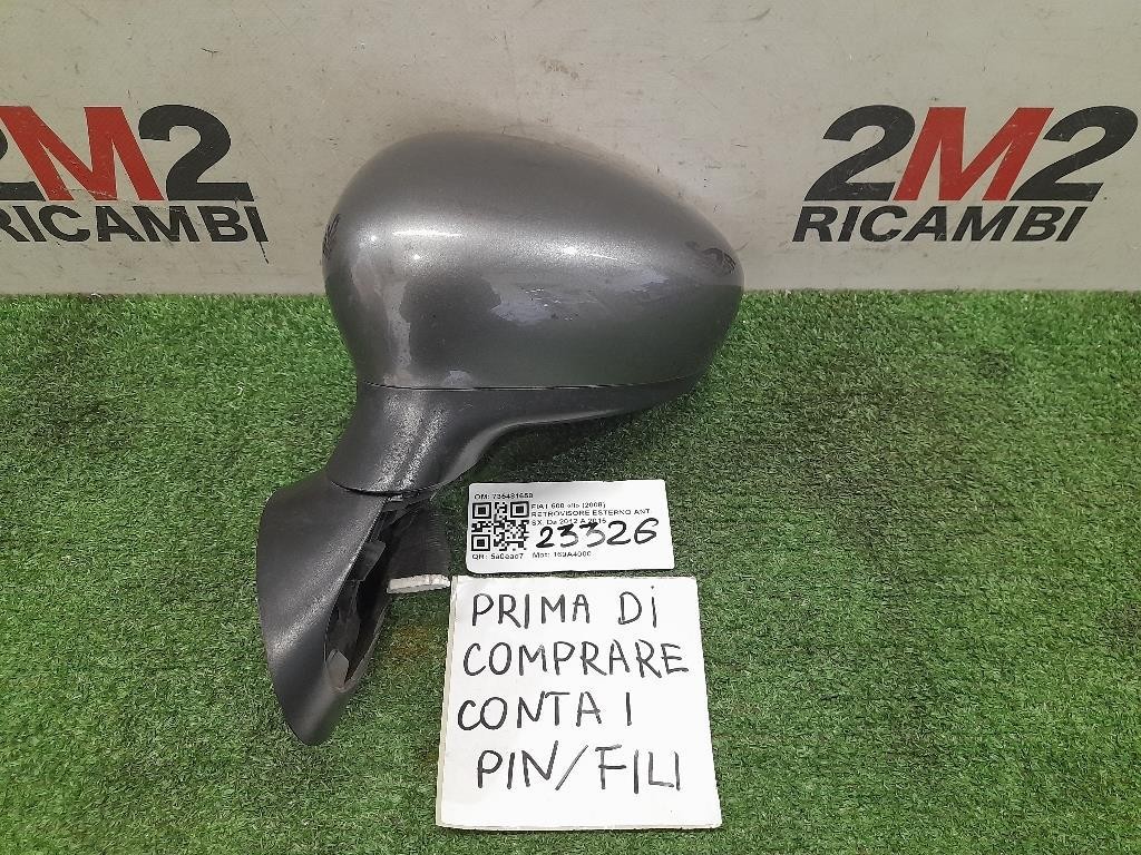 Cintura DI Sicurezza Sedile ANT DX 0735557298034130794D Fiat 500L 2013