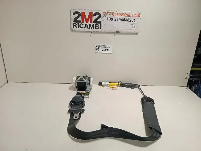 Cintura DI Sicurezza Sedile ANT DX 0735557298034130794D Fiat 500L 2013