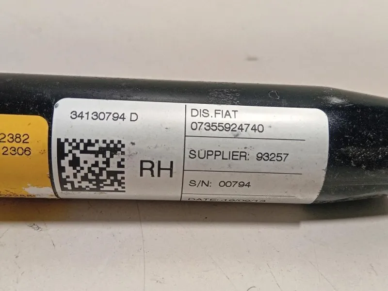 Cintura DI Sicurezza Sedile ANT DX 34133032 Fiat 500L 2013